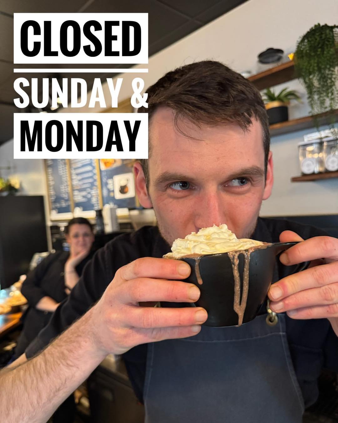 CLOSED SUNDAY &amp; MONDAY MEMORIAL DAY WEEKEND! May 25-26

You guys know we love being a space for you to enjoy on your days off. Between taking a little break ourselves and so many people being out of town, we&rsquo;ll be CLOSED Sunday 5/25 and Mon