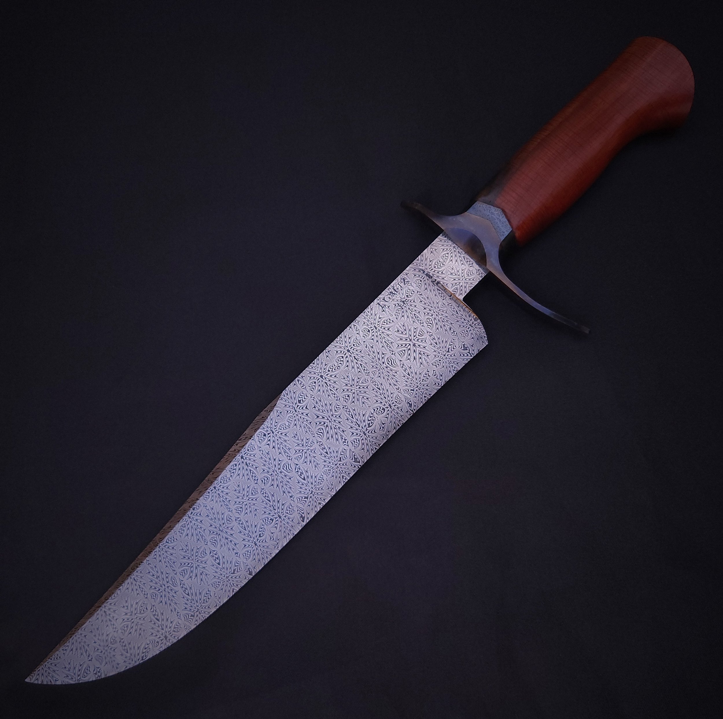 Mosaic Damascus Bowie