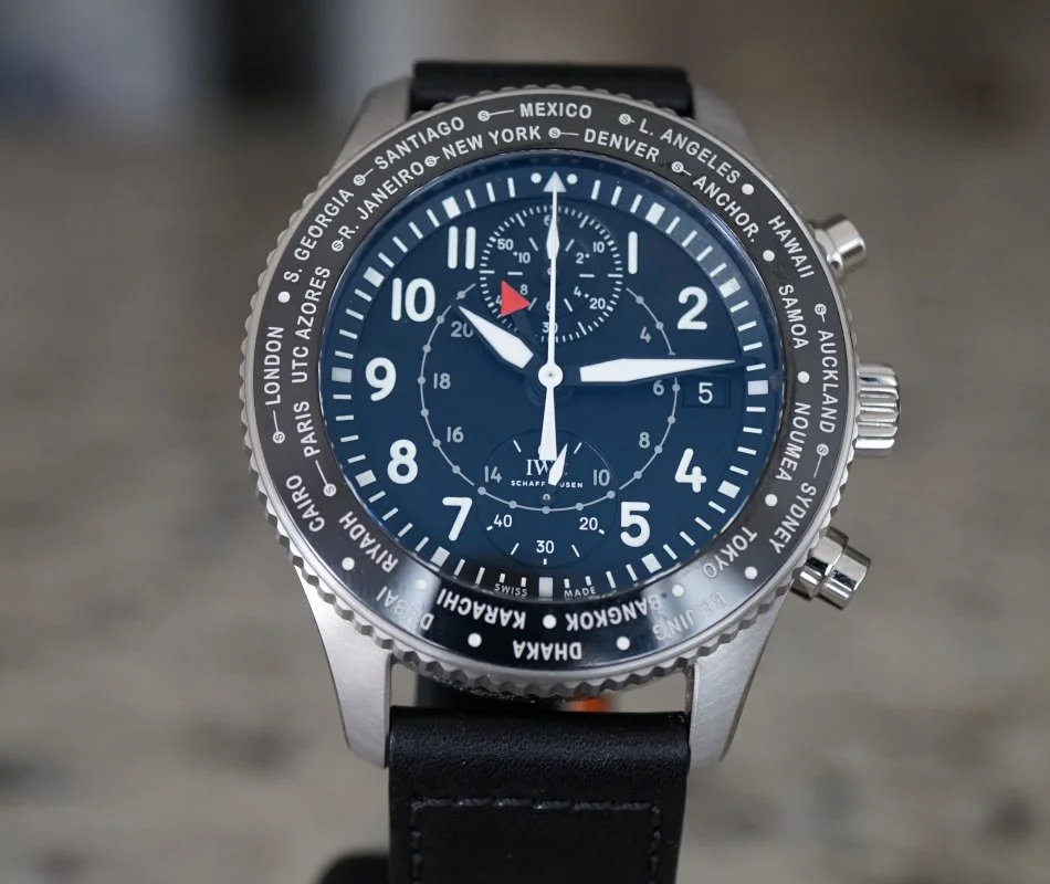 IWC Pilot's Watch Timezoner chronograph, Ref: 3950-01 — Welcome to