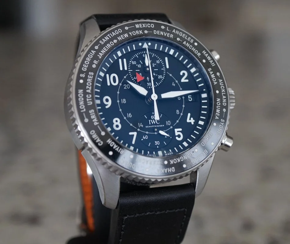 IWC Pilot's Watch Timezoner chronograph, Ref: 3950-01 — Welcome to