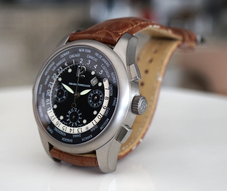Girard Perregaux 49805, World Time WW.TC Chronograph Ref: 49805 