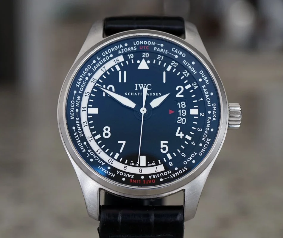 IWC 3262 Pilot Worldtimer, Ref: 3262-01 — Welcome to EuroWatchWorks