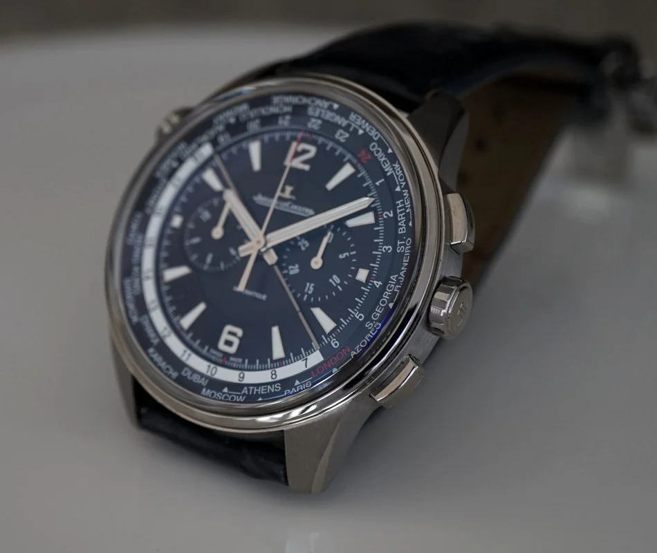 Mirage: Voyage Lumière Jaeger LeCoultre Polaris WorldTime Chronograph, Ref