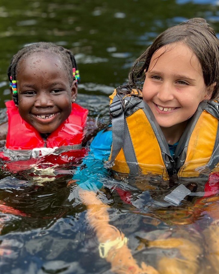 Lake swim at Girls* Camp! ⛵️💛