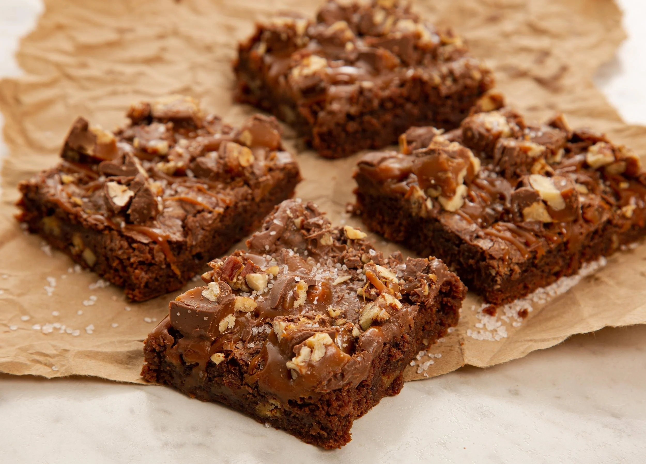 Salty Bear Caramel Brownies | The Old Mill | Pigeon Forge, TN