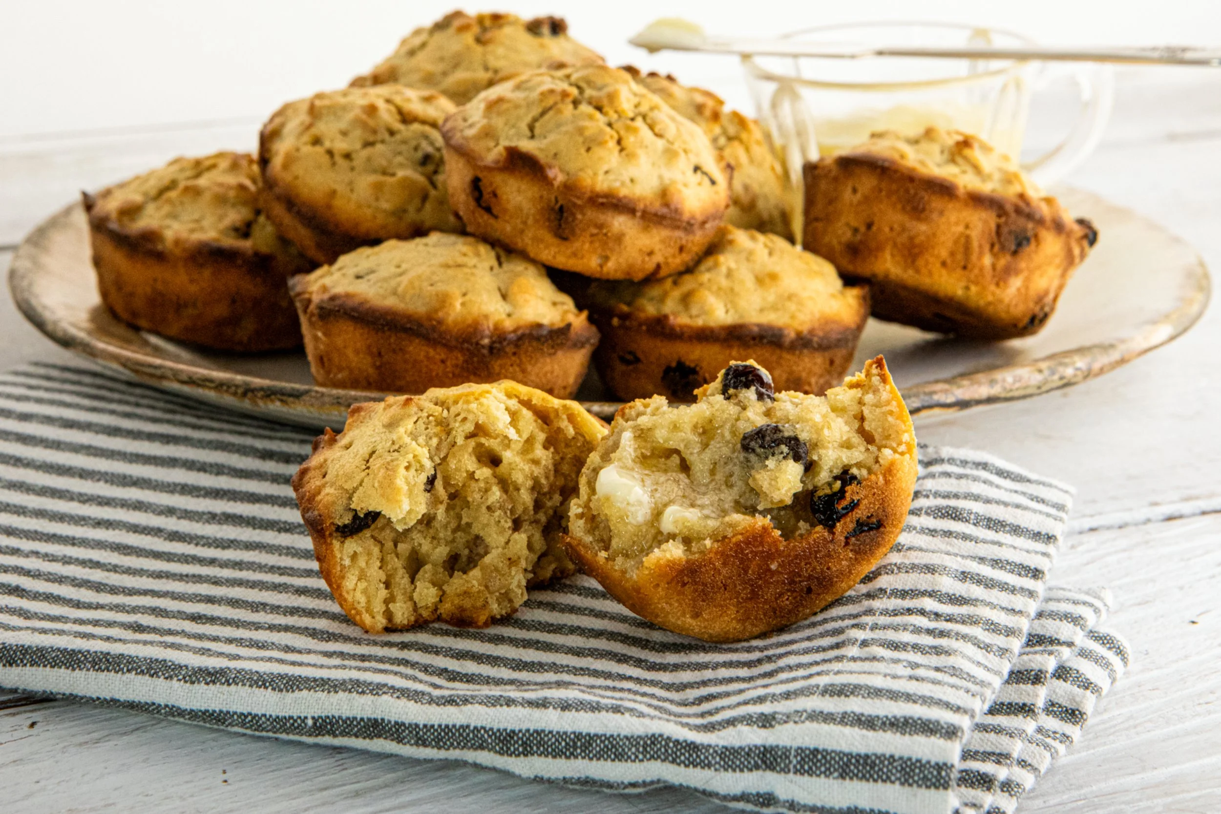 Oatmeal Raisin Muffins