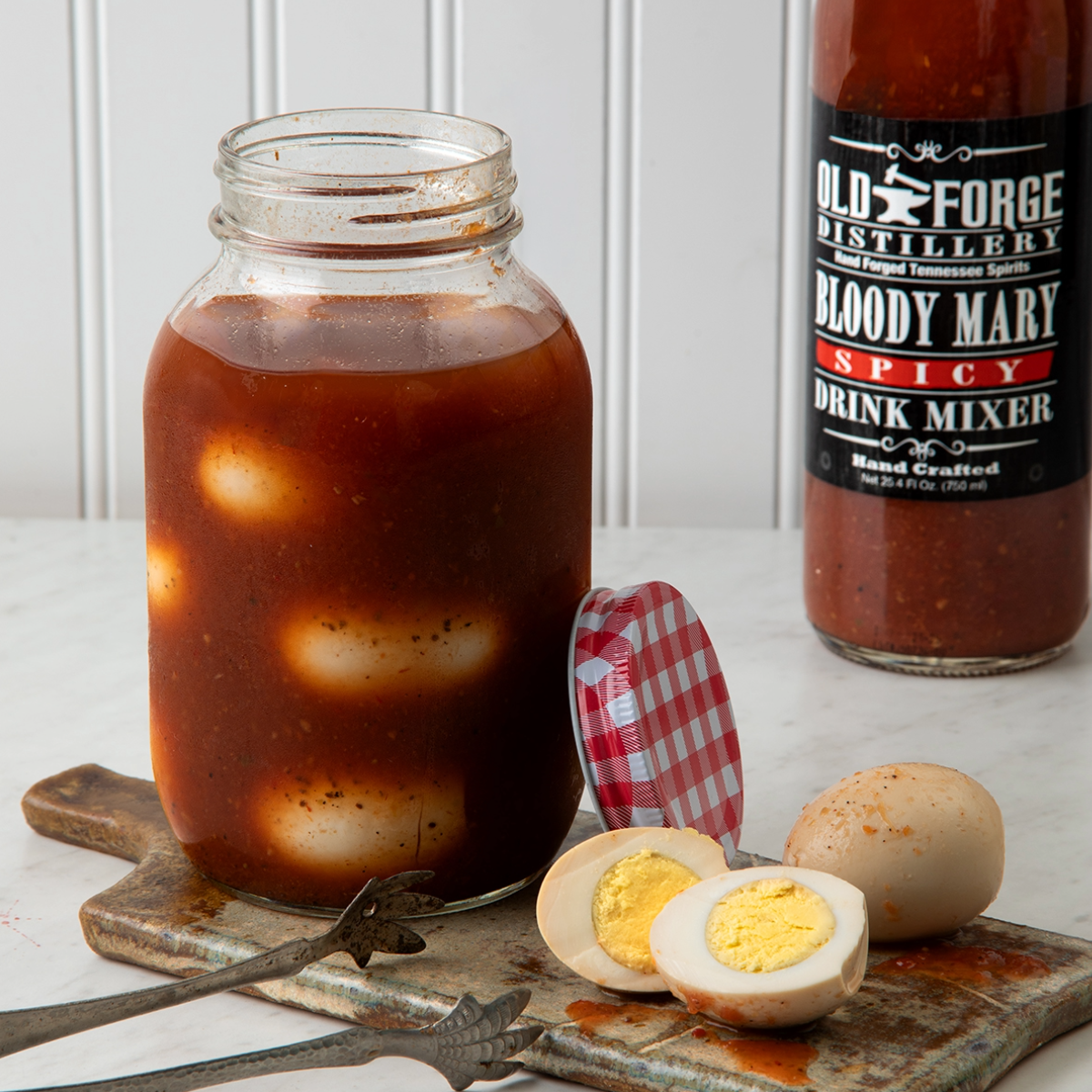 Bloody Mary Pickled Eggs