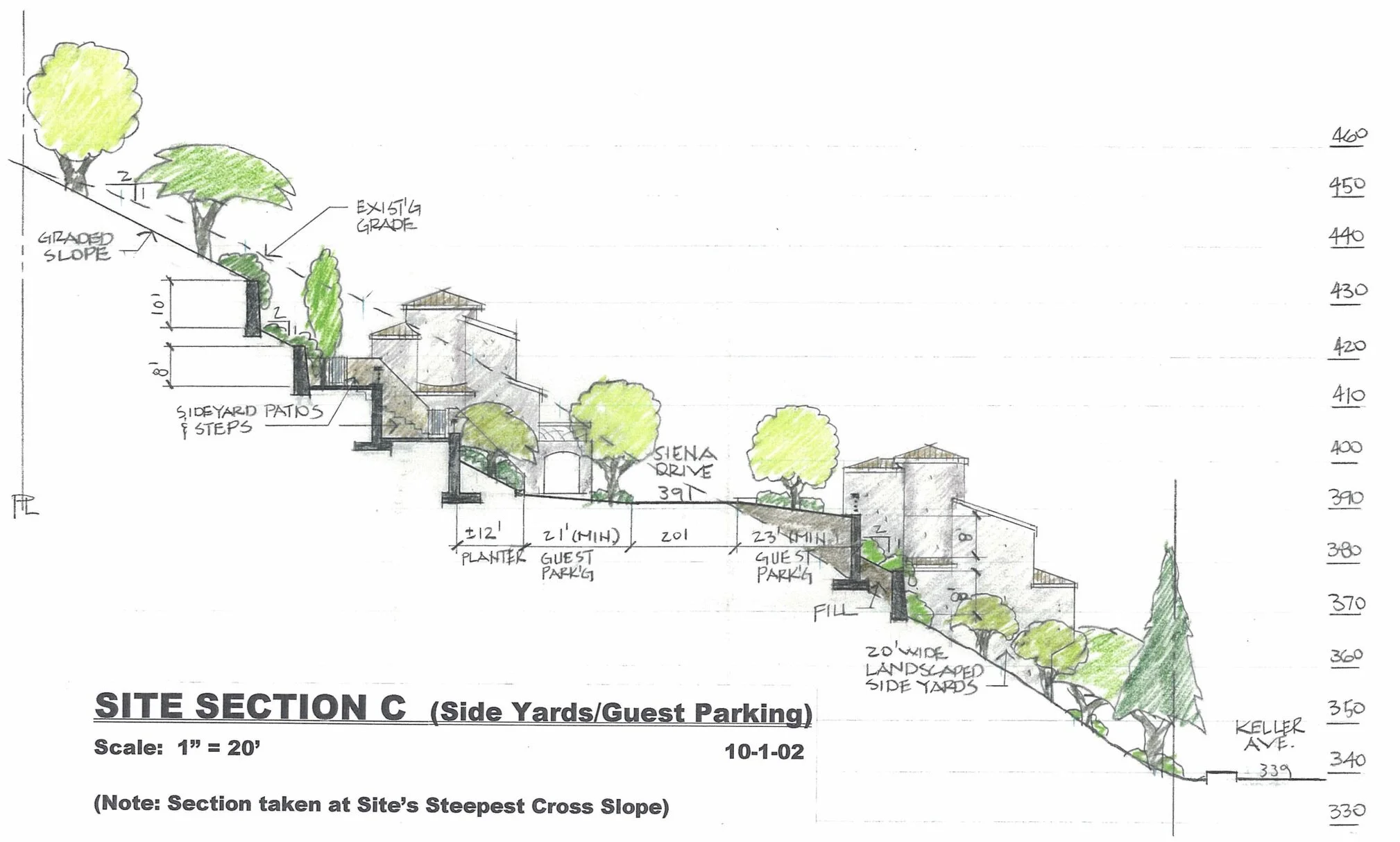 32 House Hillside Neighborhood Plan — Arnold Mammarella Architecture ...