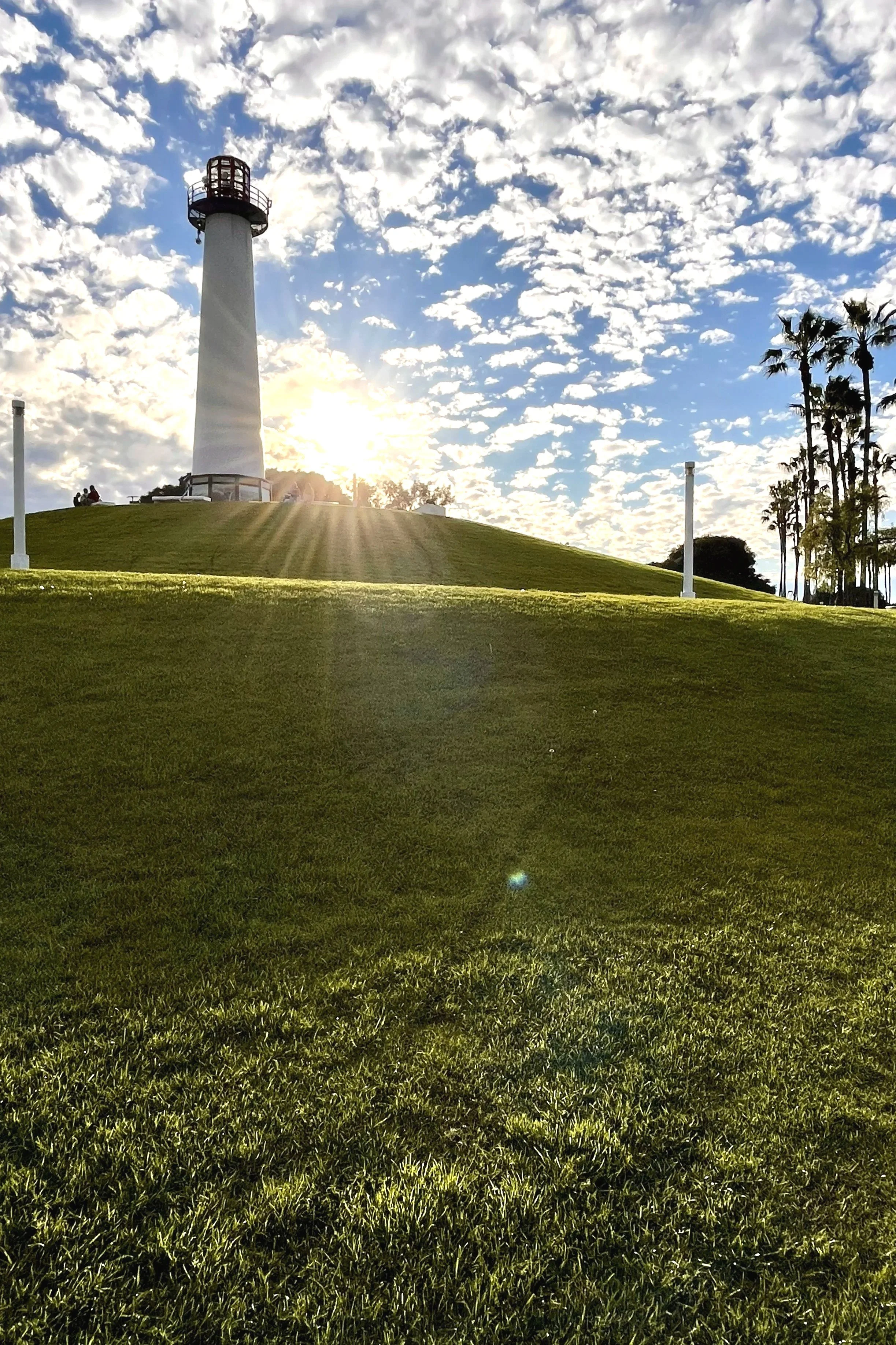 Lighthouse at Sunset, Long Beach Shoreline Aquatic Park