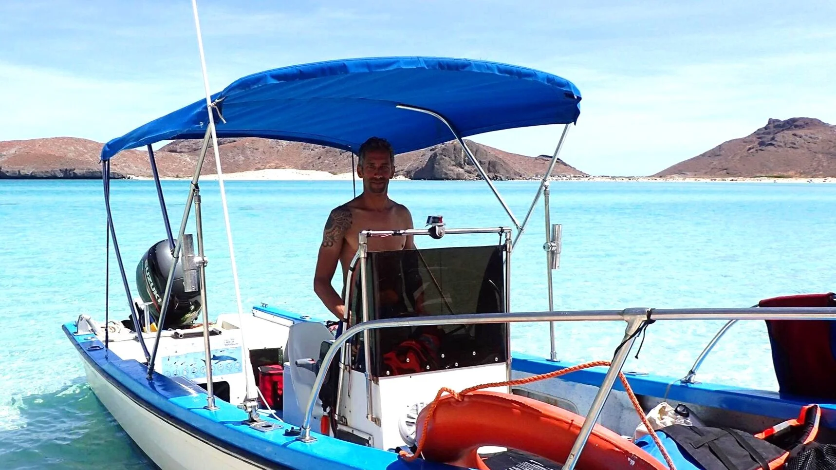 La Paz, Mexico dive instructor Jay Gittens