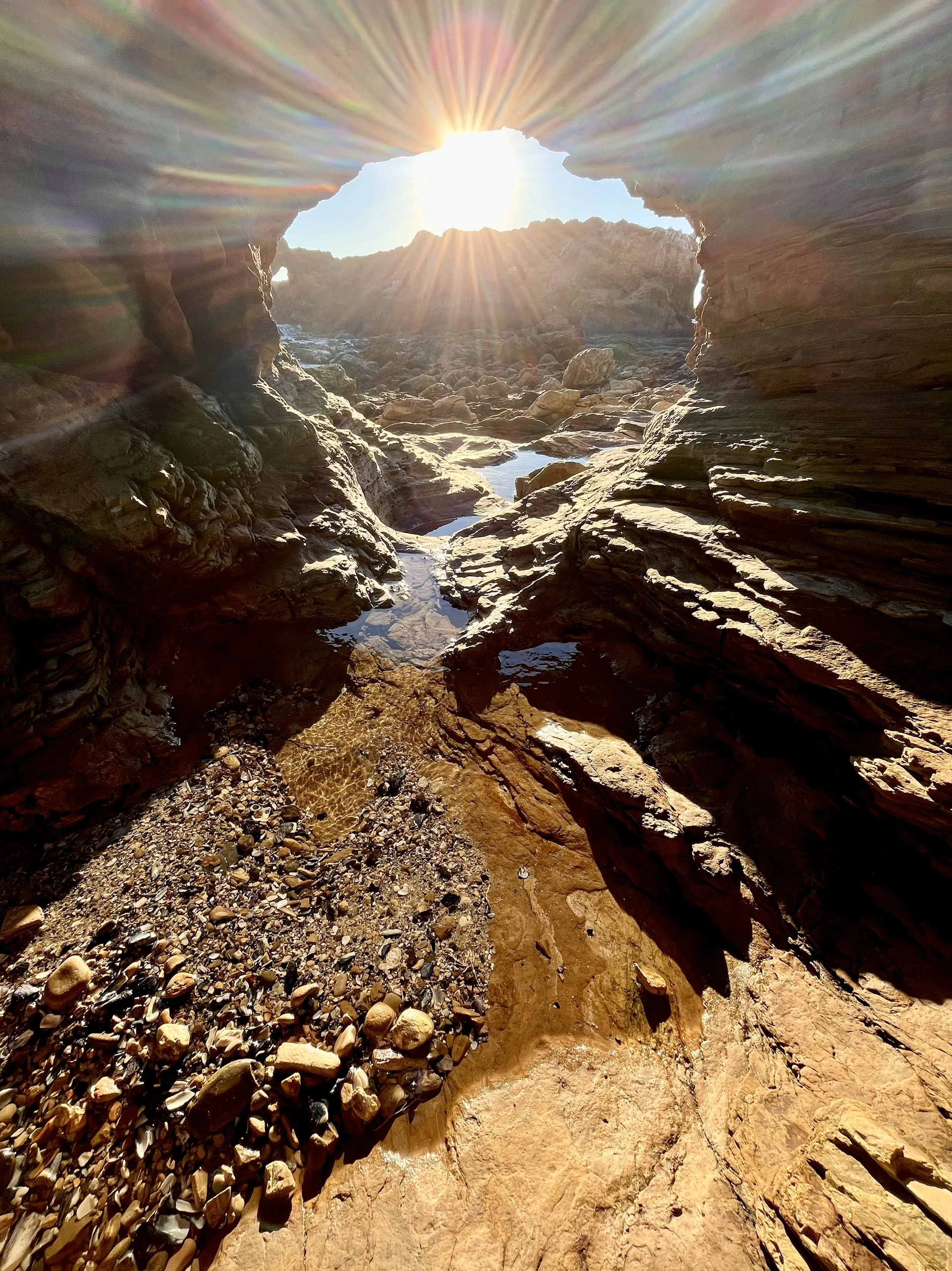 Beautiful view to Ladder Rock, Newport Beach