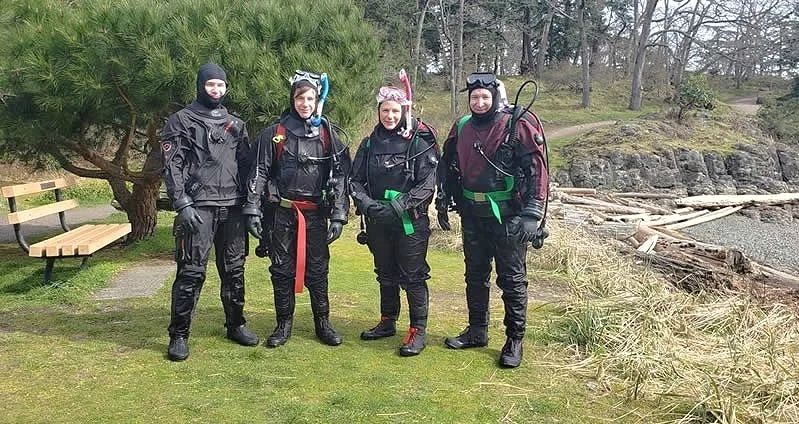 Scuba Diver Carl Sorenson