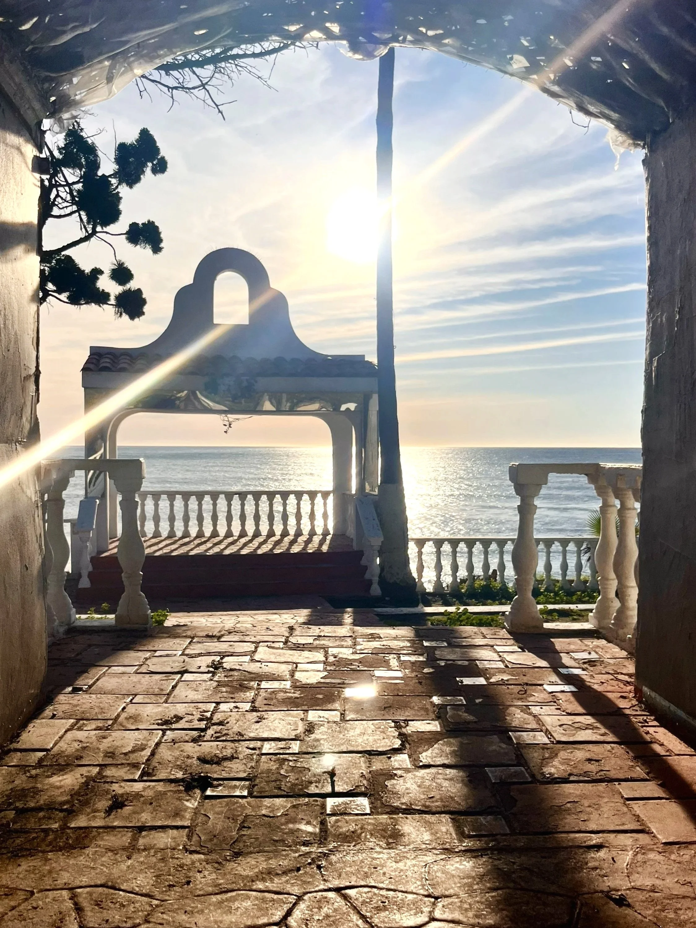 Old Calafia Resort sunset, Rosarito, Mexico