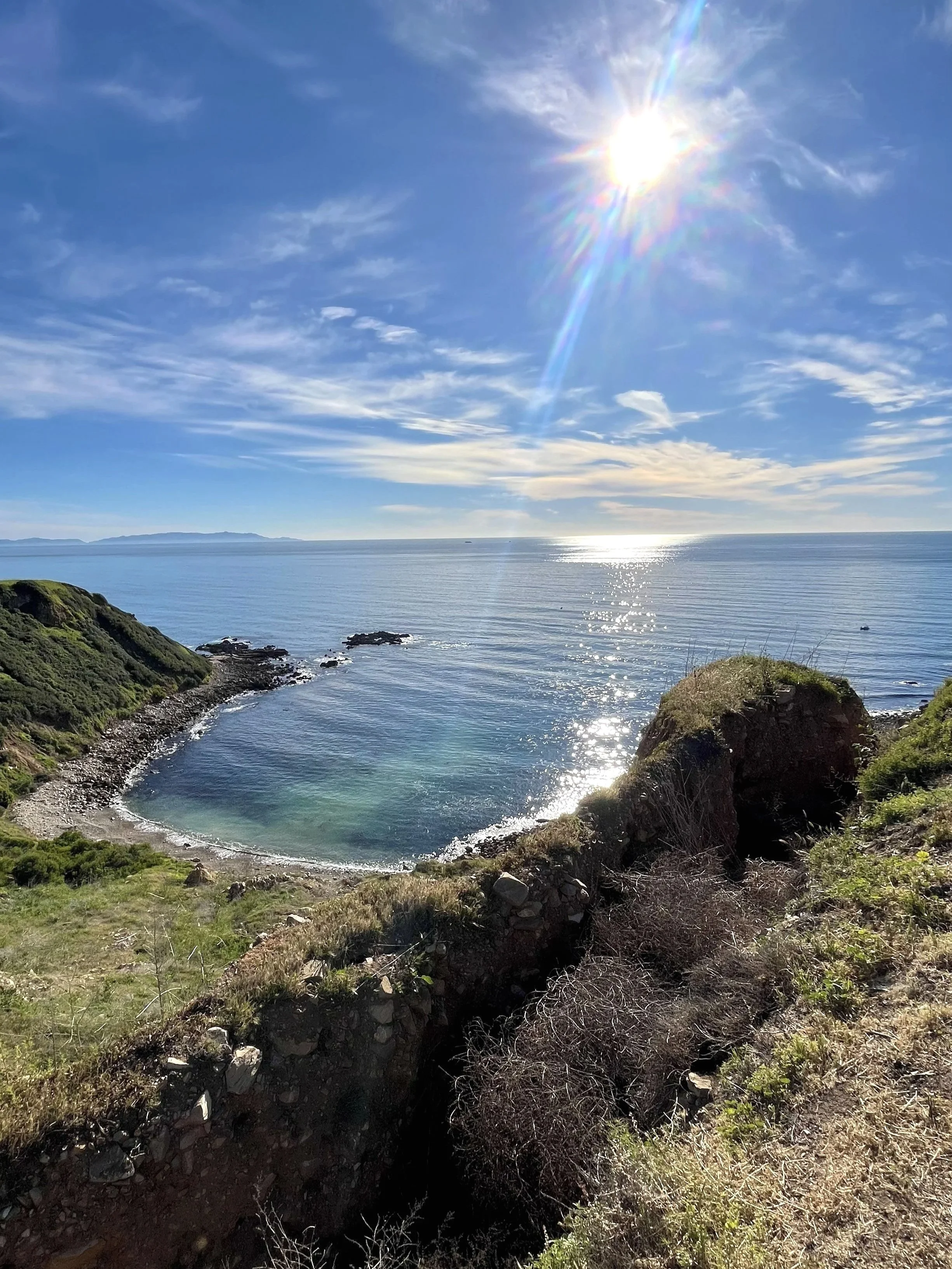 Sunny Christmas Tree Cove, Palos Verdes