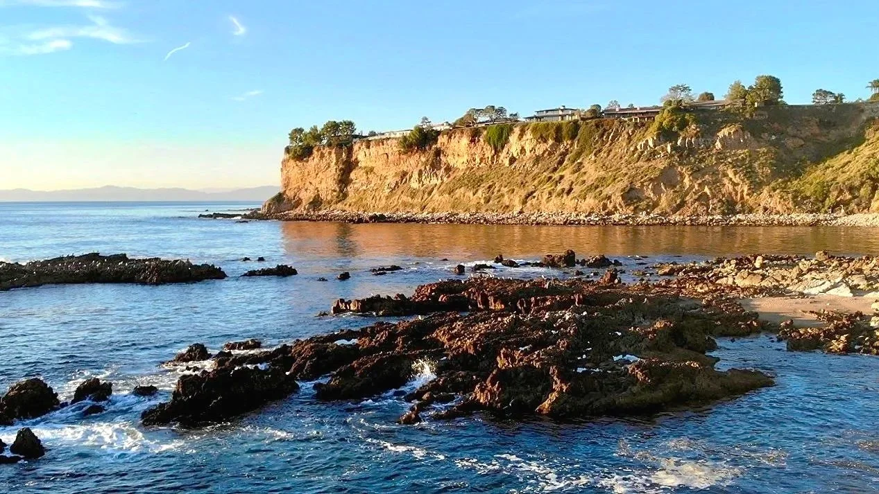 Reef Island of Christmas Tree Cove, Palos Verdes