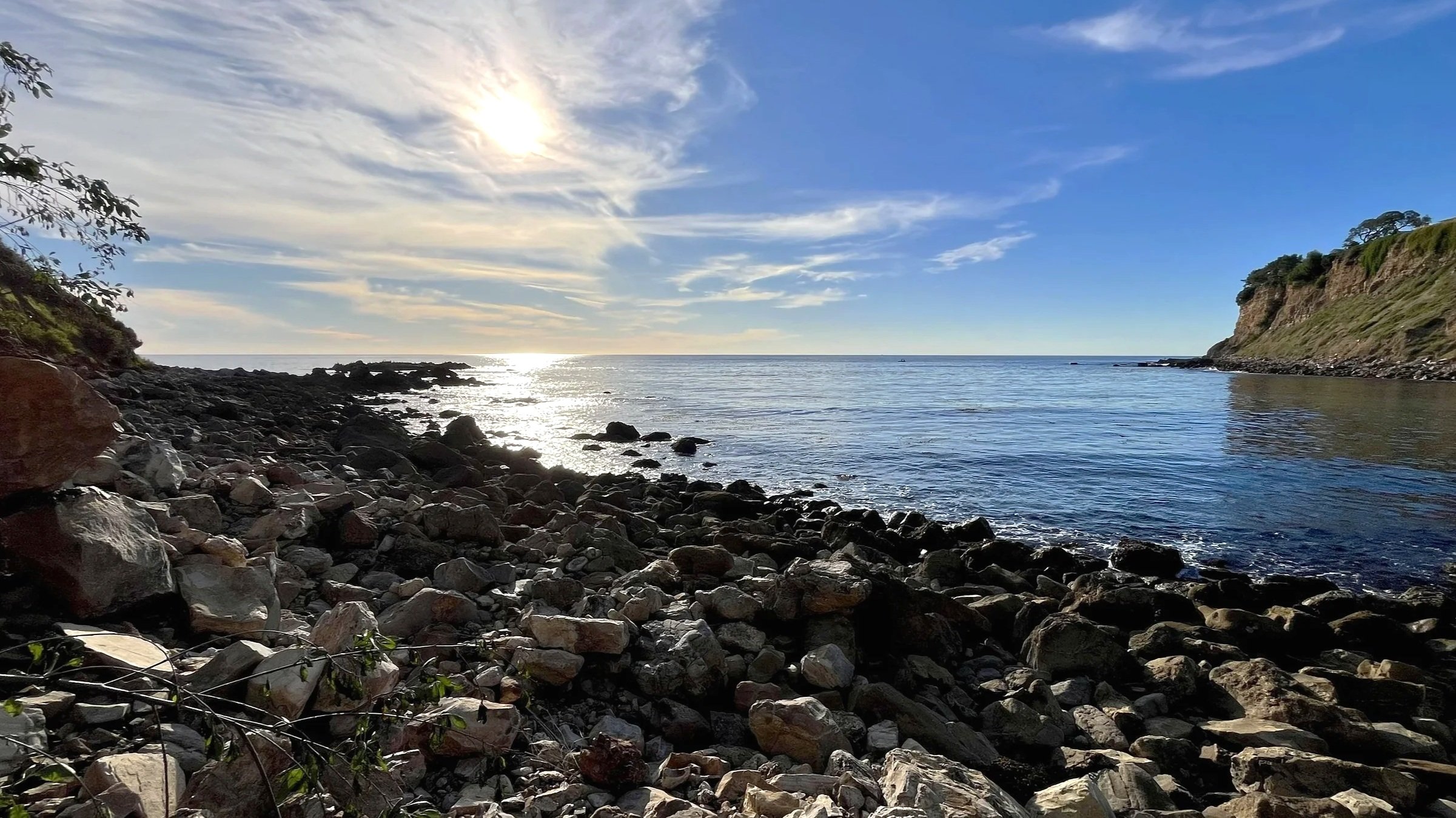 Christmas Tree Cove Sunset of Palos Verdes, California