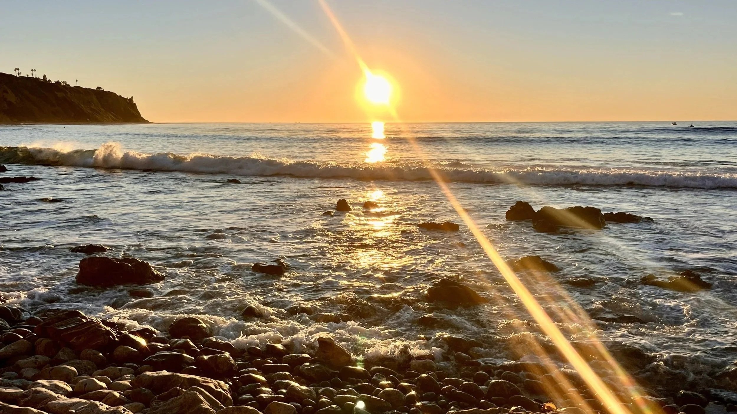 Palos Verdes Sunset, California