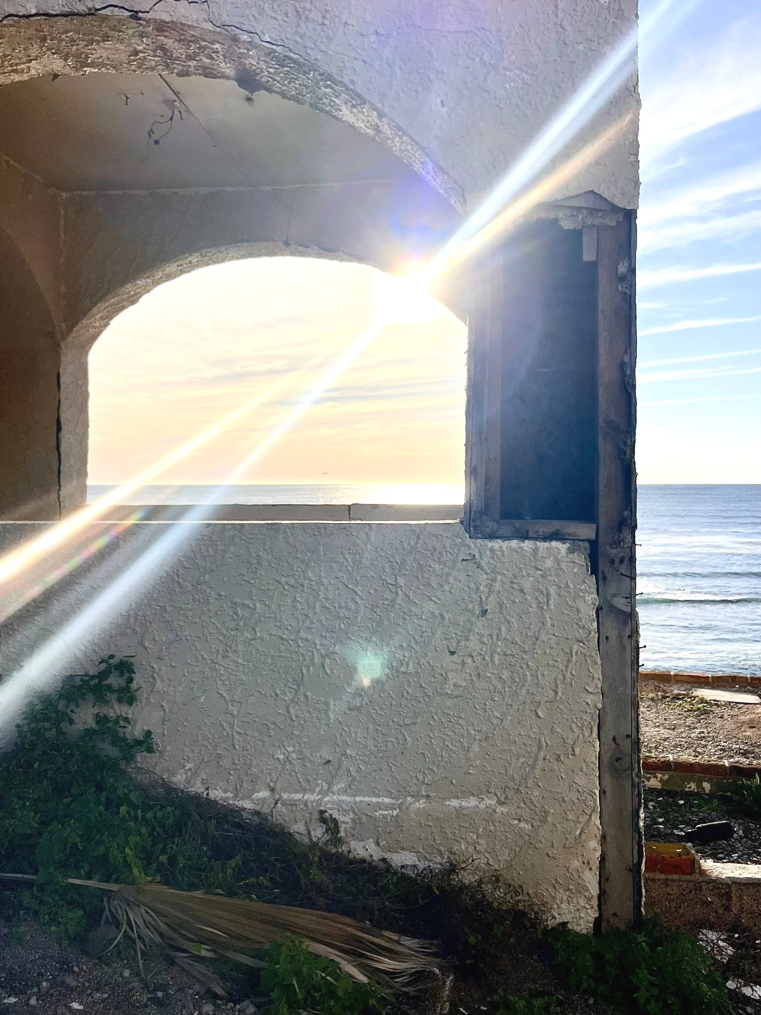 Old Calafia Resort sunset, Rosarito, Mexico