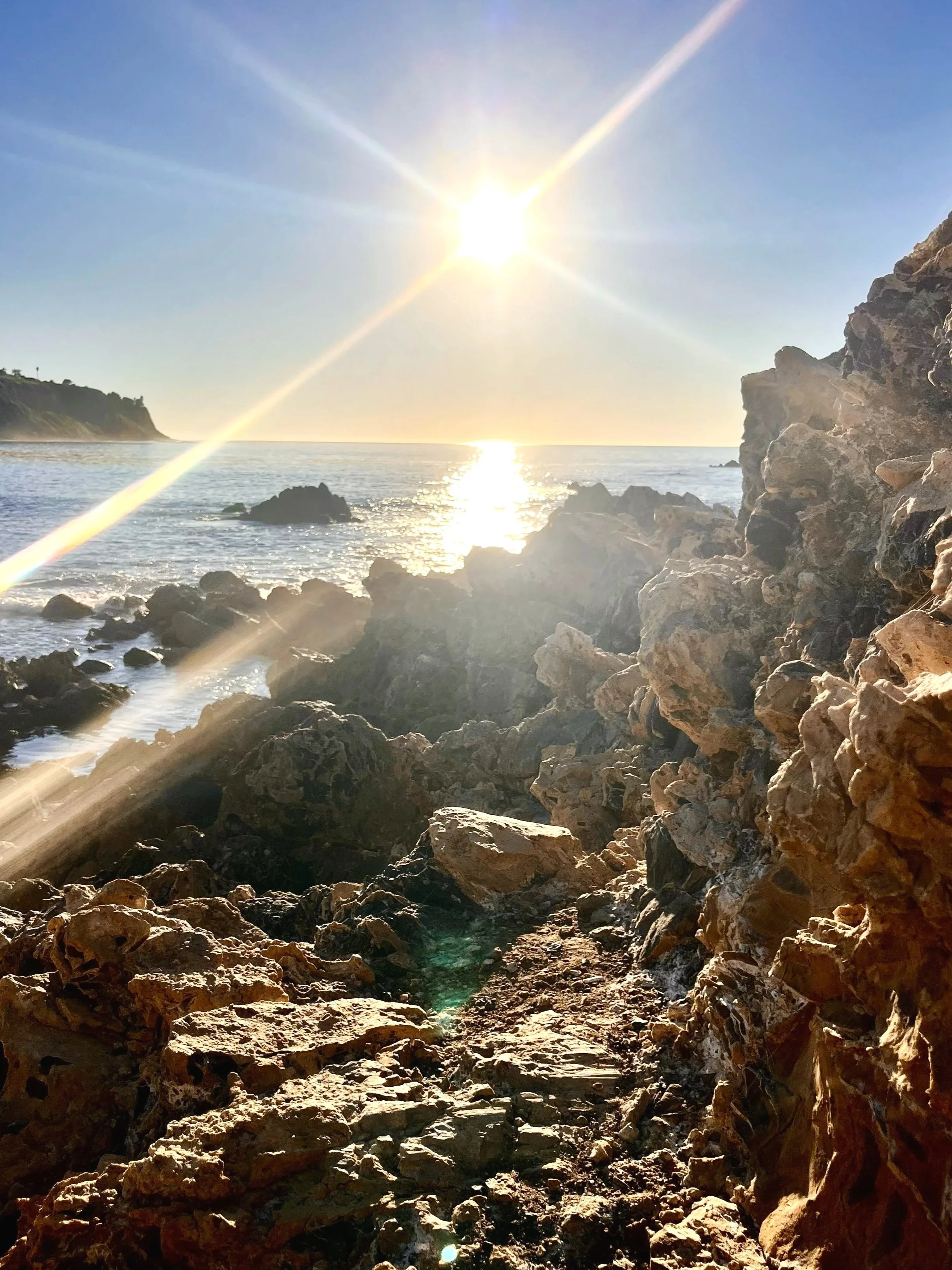 Palos Verdes, California. Flat Rock Point Reef Sunset