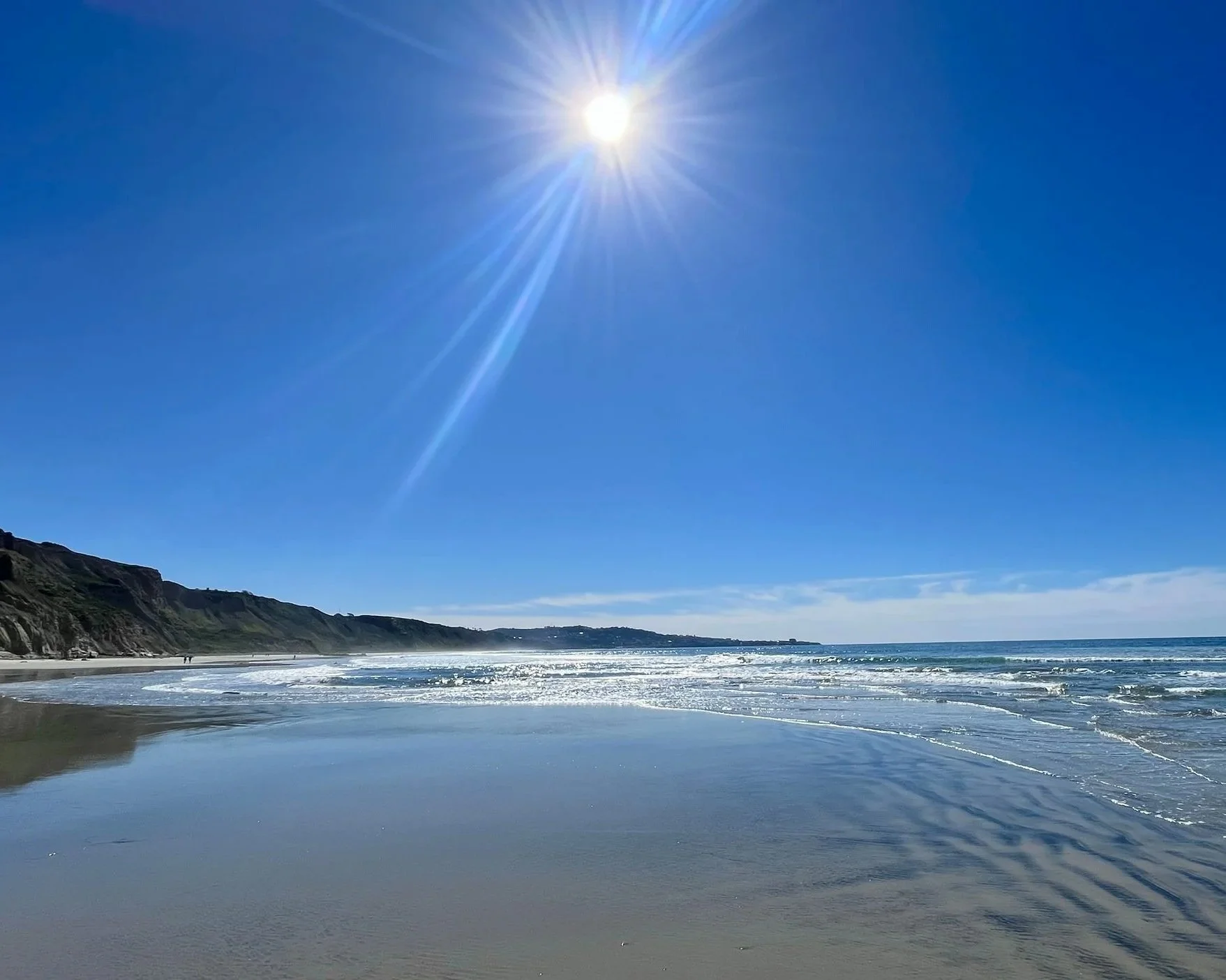 view from Flat Rock of La Jolla, San Diego
