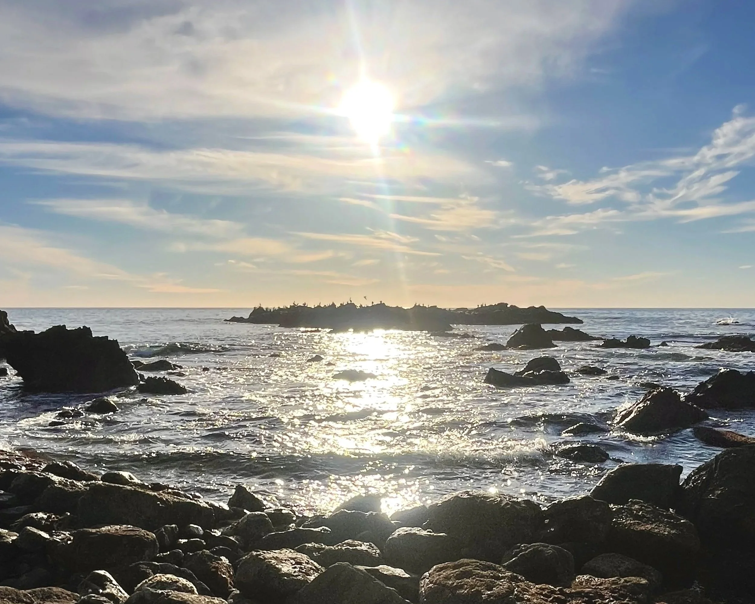 Palos Verdes Sunset at Christmas Tree Cove