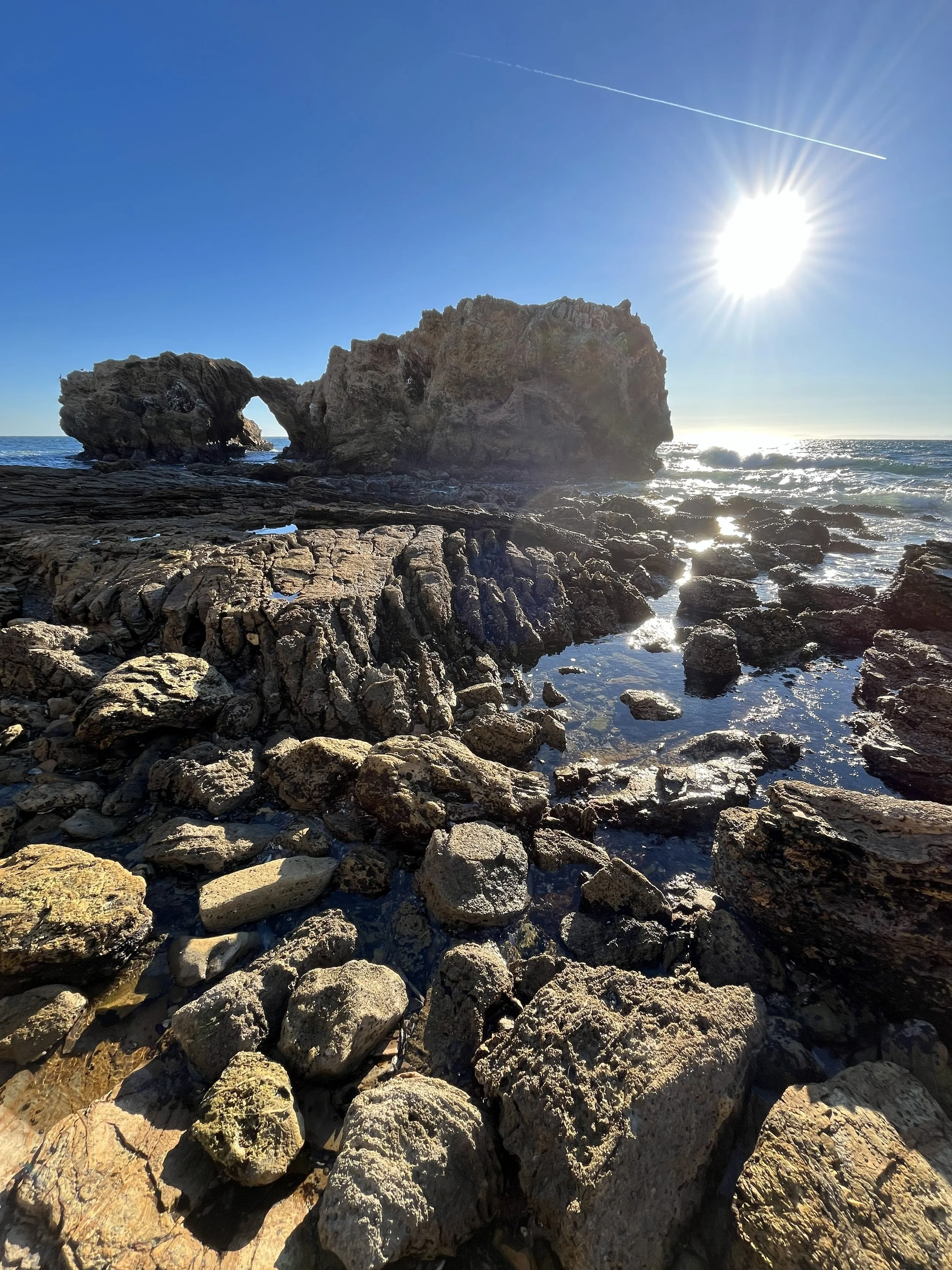 Ladder Rock Sunset of Newport Beach, California