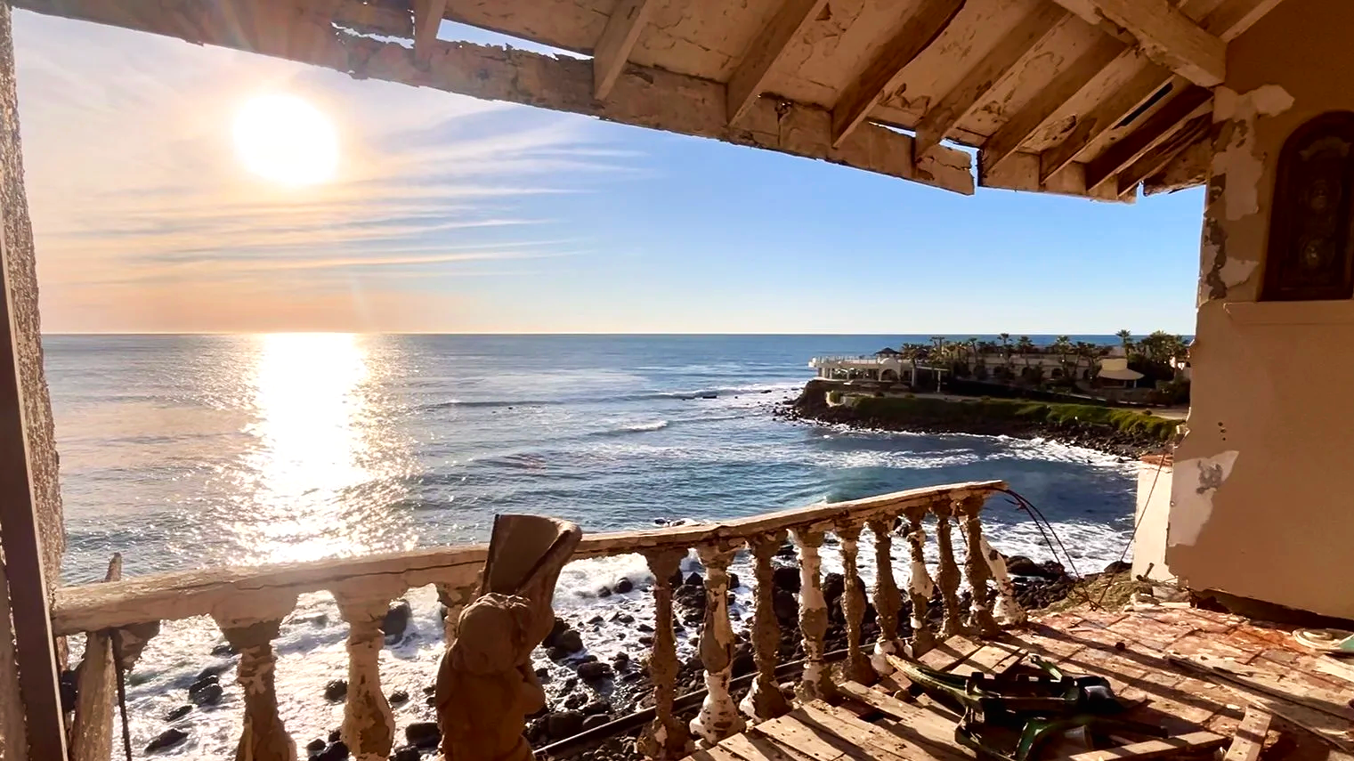 Old Calafia Resort sunset, Rosarito, Mexico