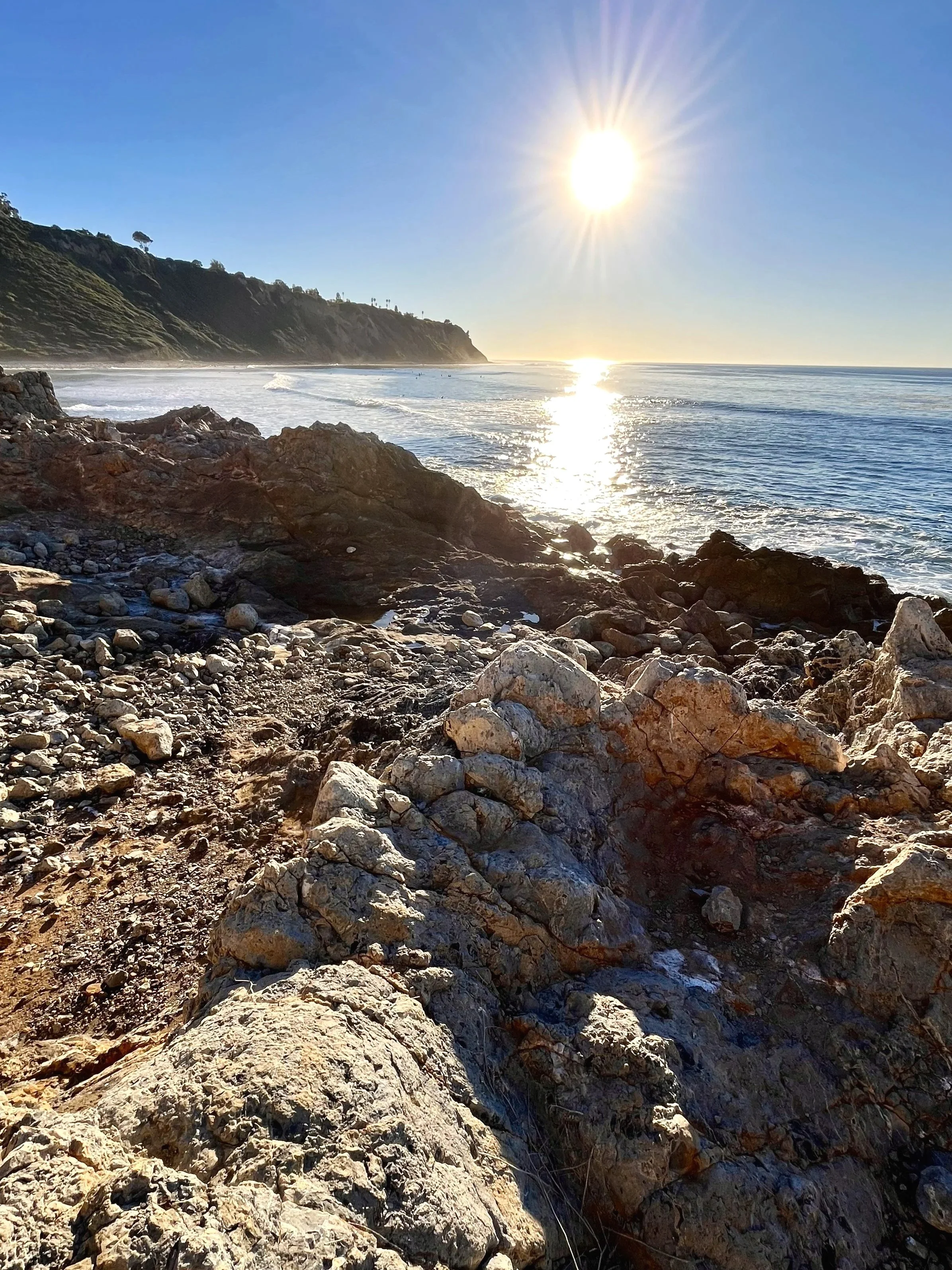 Palos Verdes, California. Flat Rock Point Reef Sunset