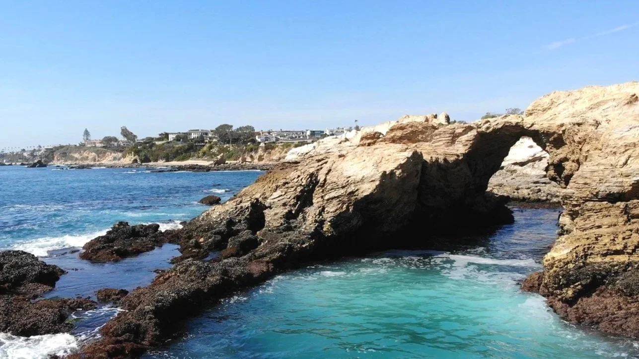 Ladder Rock of Newport Beach, California