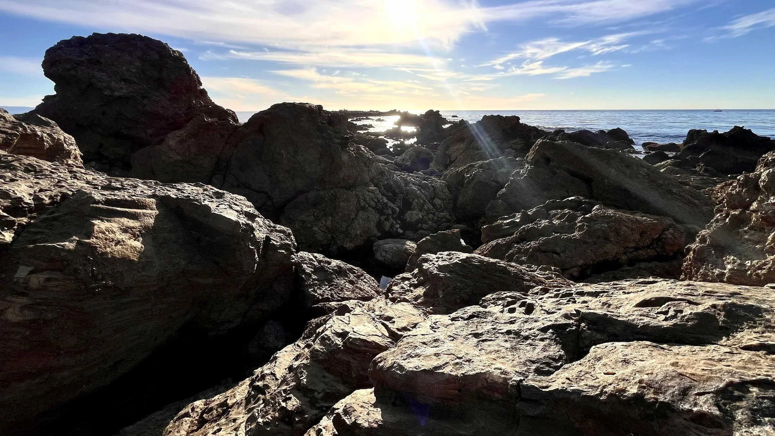 Rocky Shore of Christmas Tree Cove, Palos Verdes Estates