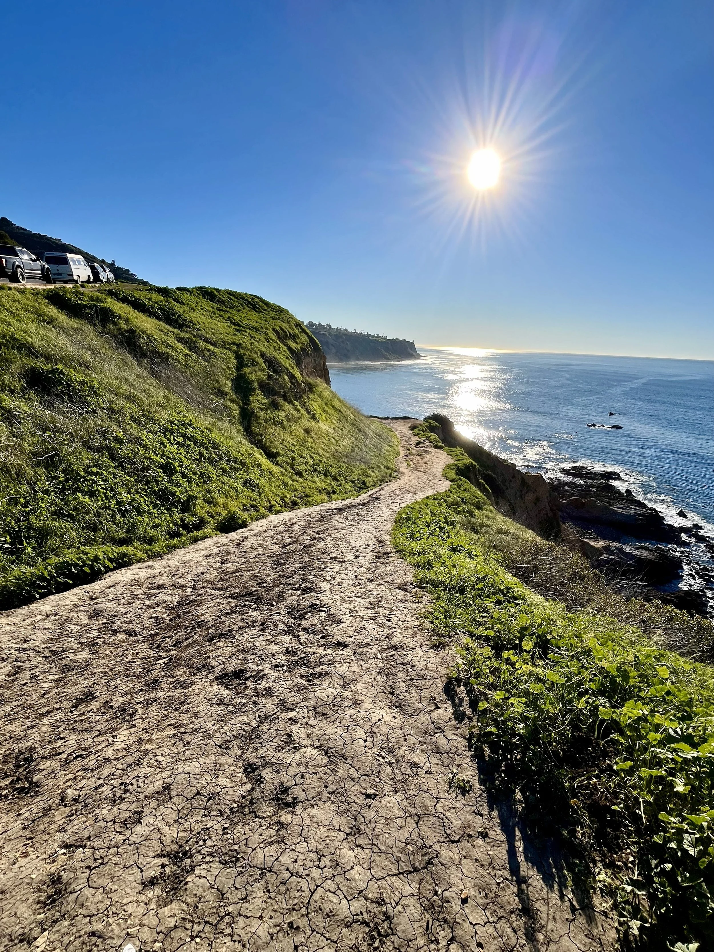 Bluff Cove Trail of Palos Verdes, California