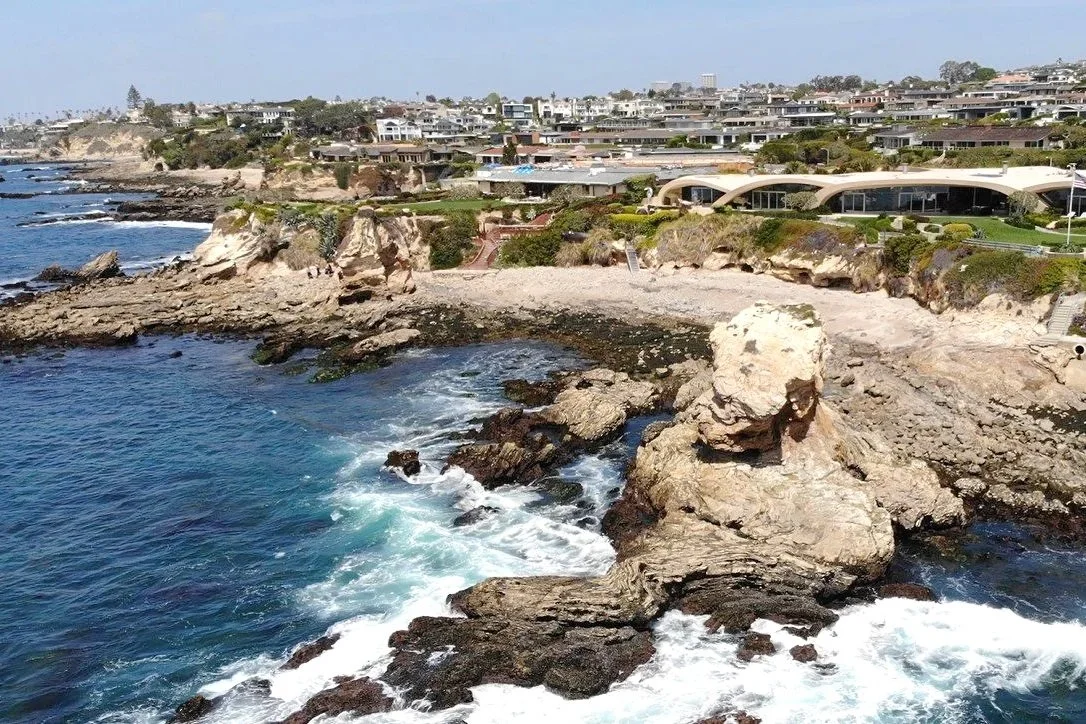 Rocky Shores of Newport Beach, California