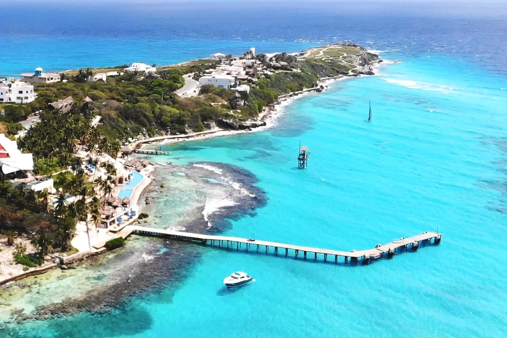 Isla Mujeres Garragon view, Mexico
