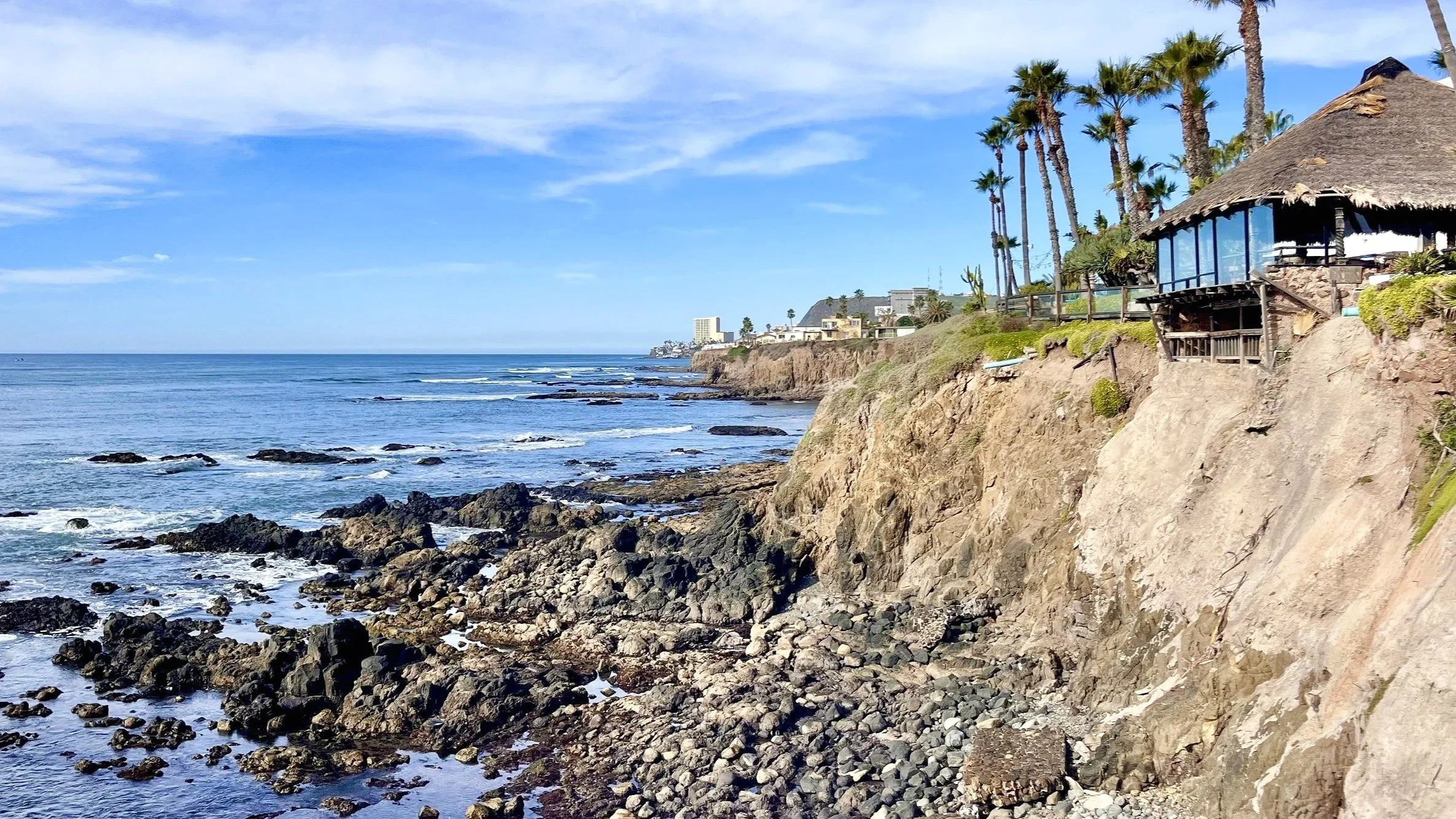 Las Rocas Reef to Cliffs, Rosarito, Mexico