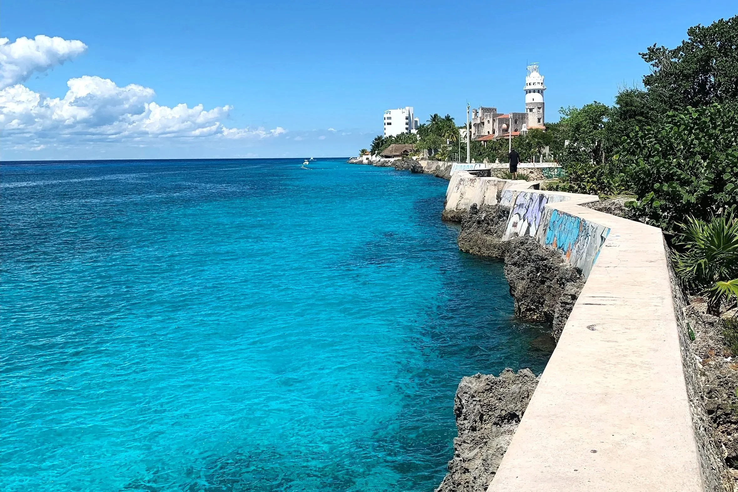 Puerto de Abrigo of Isla Cozumel, Mexico