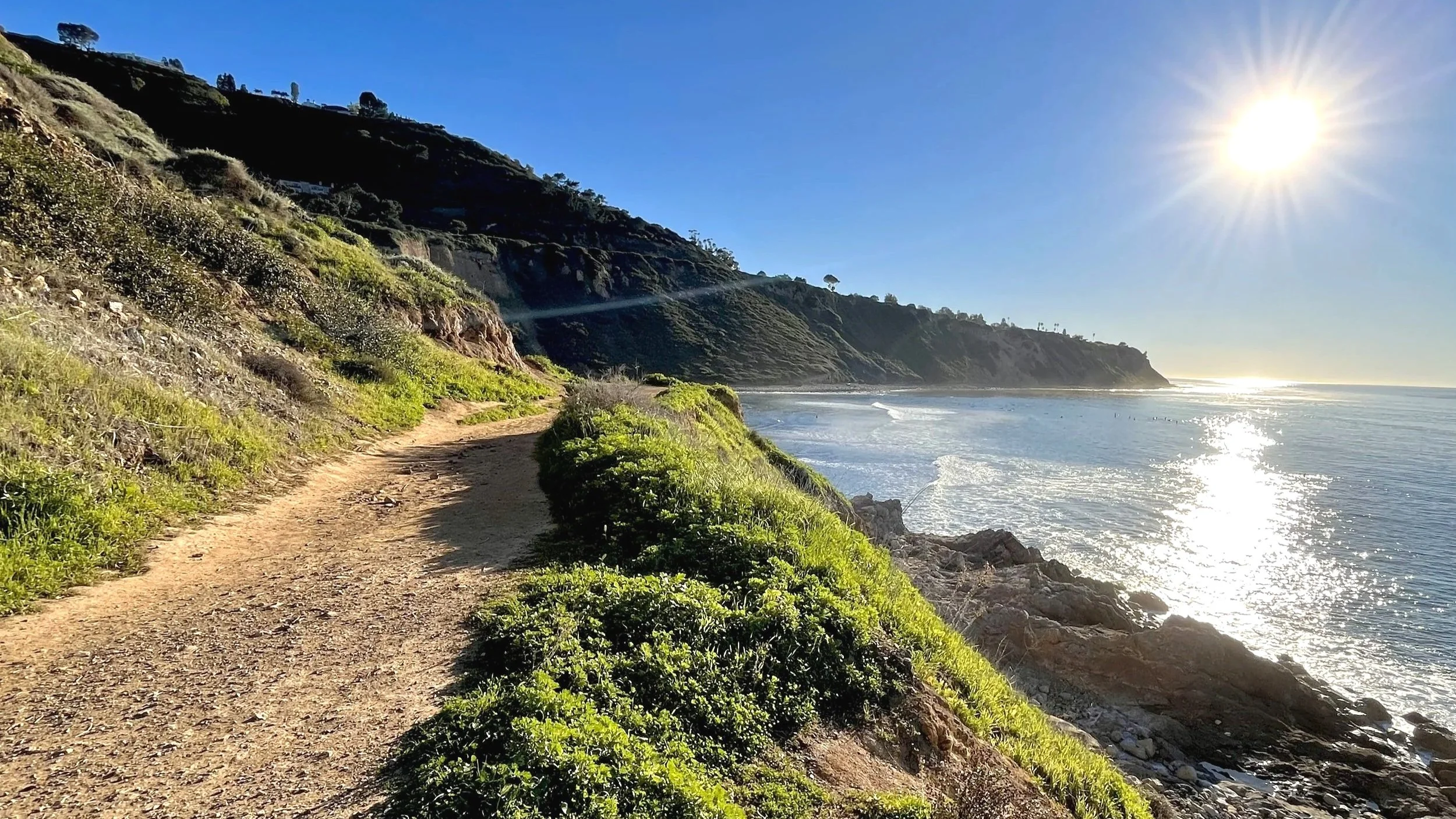 Palos Verdes, California. Bluff Cove Trail