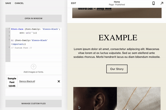 How to add a custom font — Nestingzone Studio
