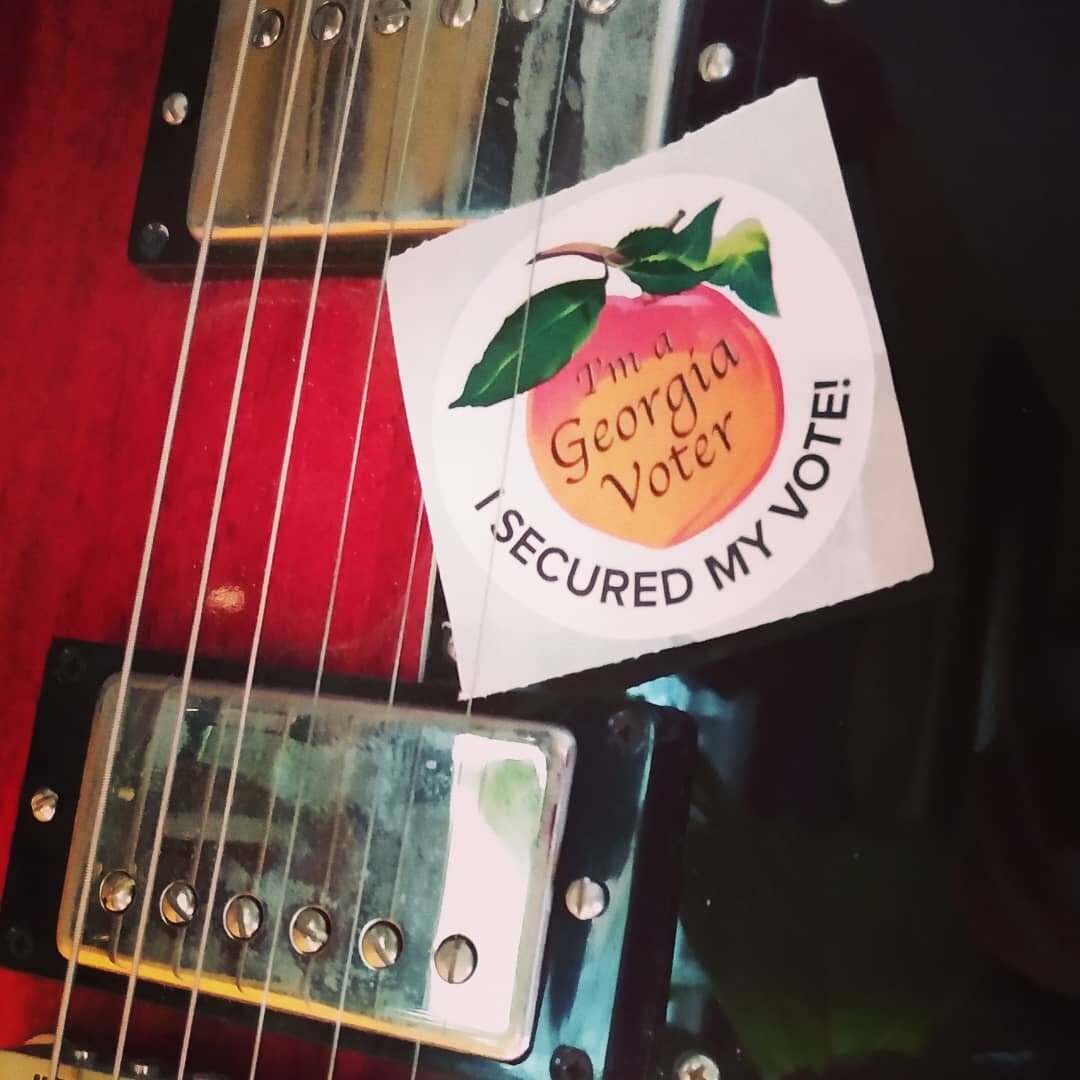It's November 3rd everyone and that means it's time to go out and vote! We'll be closed today to ensure the 3 people we have are able to get out and vote. We'll be back to normal Business Hours tomorrow to help with all your guitar needs!