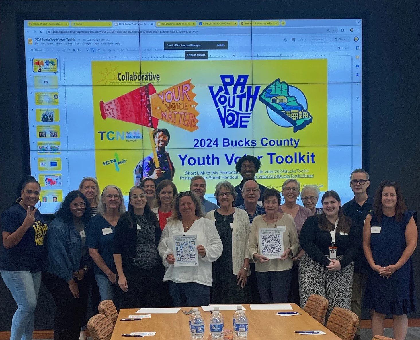 Hey PYV Family! In our #RaceToTheElection, we&rsquo;ve been in and around community. Catch up on what we&rsquo;ve been doing below.

In Montgomery County, PA Youth Vote partnered with Montco-Bucks Collaborative to provide strategies and resources for