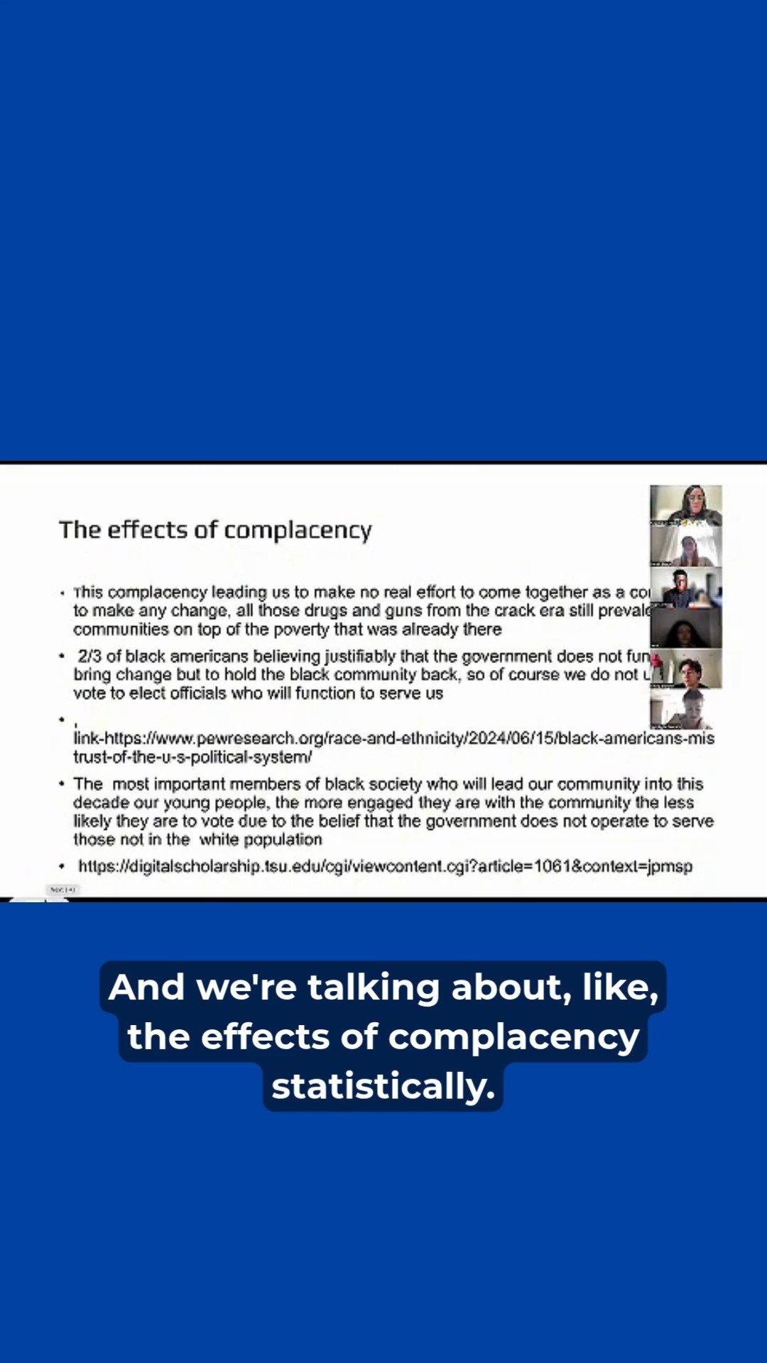 This student's project highlights education as being key to providing incentive to vote. When people understand the power in their vote, they can use it as a tool for change. Voting = Community Empowerment! 🗳💪
#SpreadTheWord #GOTV #YourVoteMatters