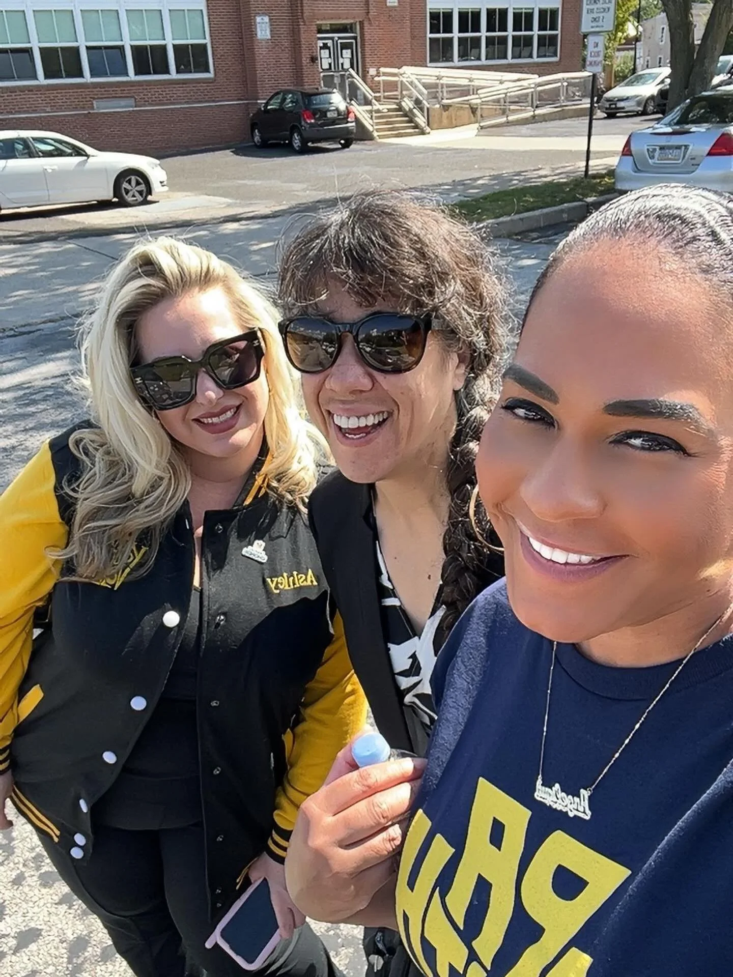 PA Youth Vote’s executive director and administrative assistant were out visiting Roosevelt High in Norristown today. The purpose of the meeting was to speak with the staff at Roosevelt High to propose an afterschool program to teach civics and