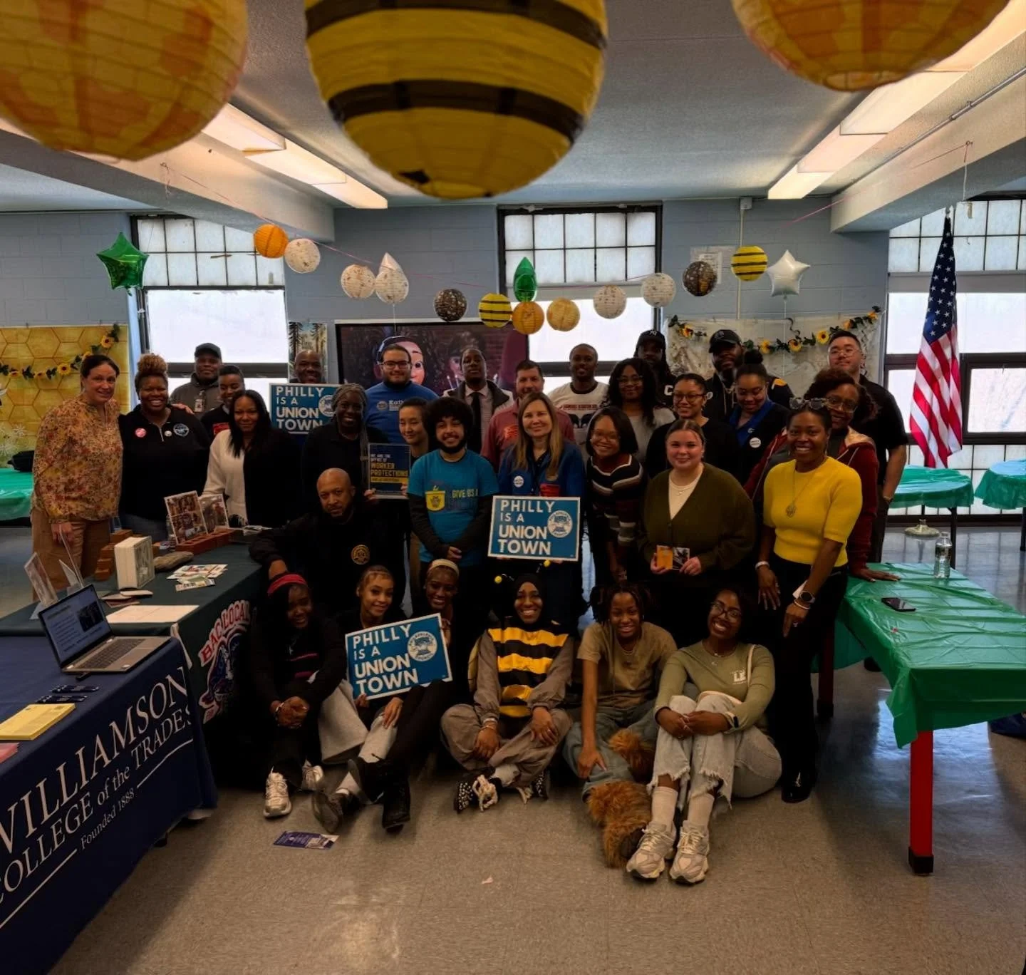 PA Youth Vote was at Lankenau Environmental Science Magnet High School today for a Union Experience Fair, and the students had a lot to say! Lankenau is on the list of schools the School District of Philadelphia plans on closing and it is proposed to