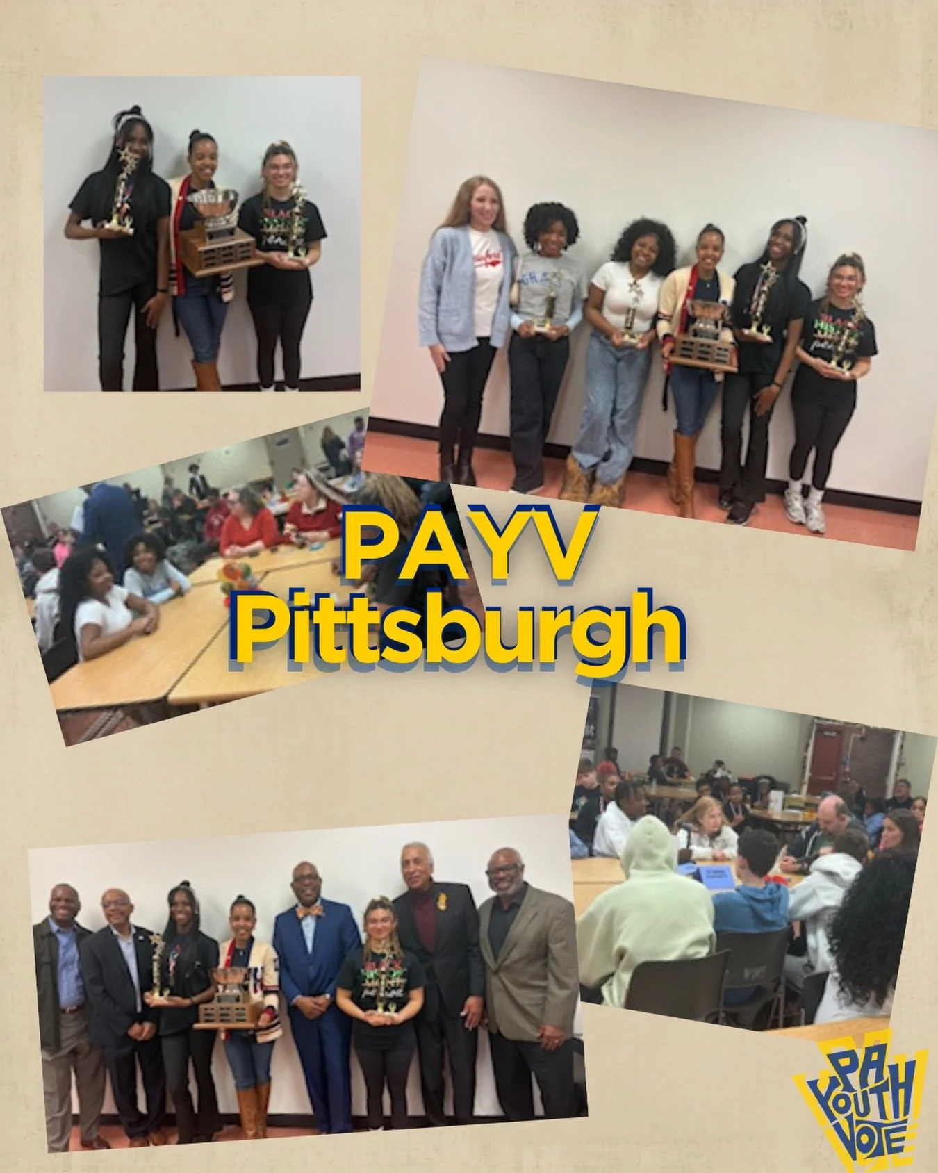 On February 27th, our Pittsburgh/Allegheny Regional Director, Regina Holley, represented PA Youth Vote at the Annual Black History Bowl in partnership with @100blackmenphilly and @pittsburghpublicschools ✊🏽📚

At the event, we connected with student