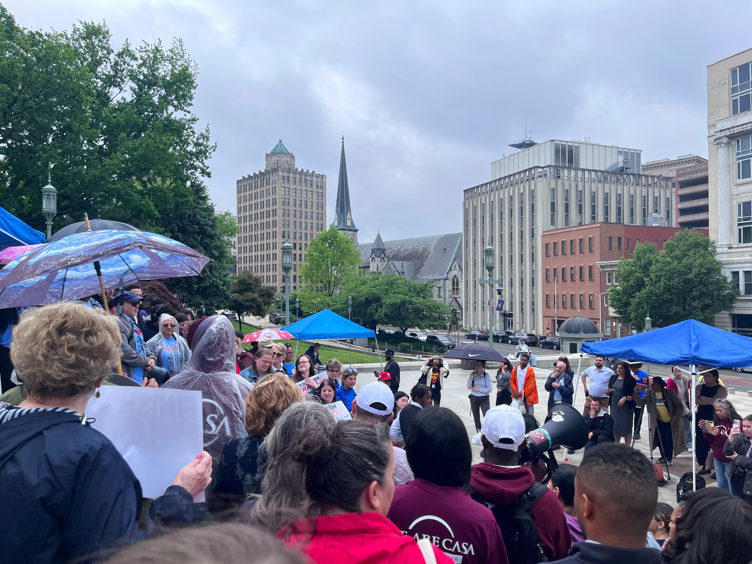 On May 6th, students gathered in Harrisburg for Advocacy Day to engage directly with representatives and advocate for adequate school funding for all students 📢

Throughout the day, participants took part in voter education and engagement presentati