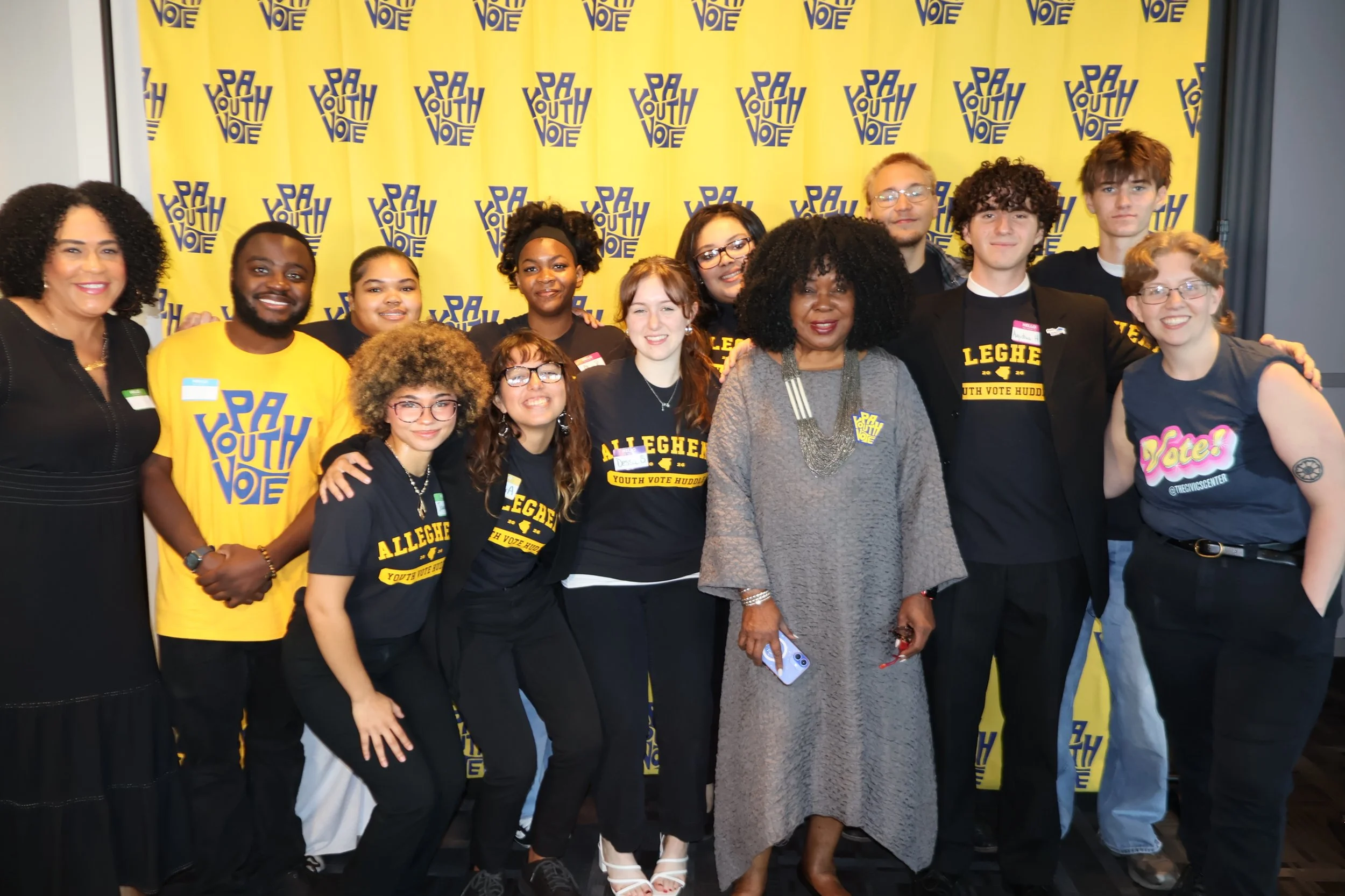 Last Thursday, the Allegheny Youth Vote Huddle brought together over 200 students from across the Pittsburgh region, elected officials, and community organizations for a meaningful day of dialogue and advocacy. Students asked questions, shared their 