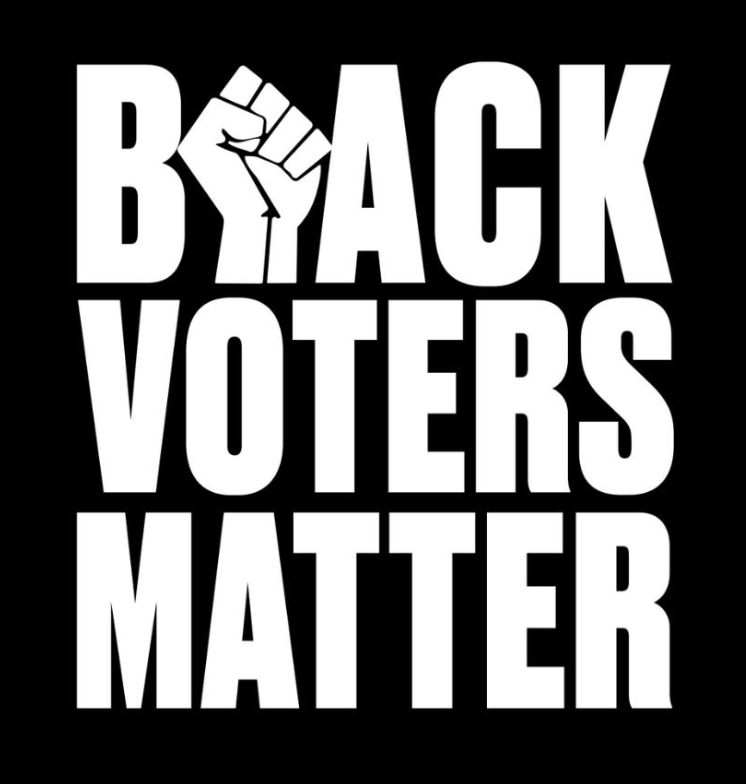 Black Voters Matter logo, our funder.