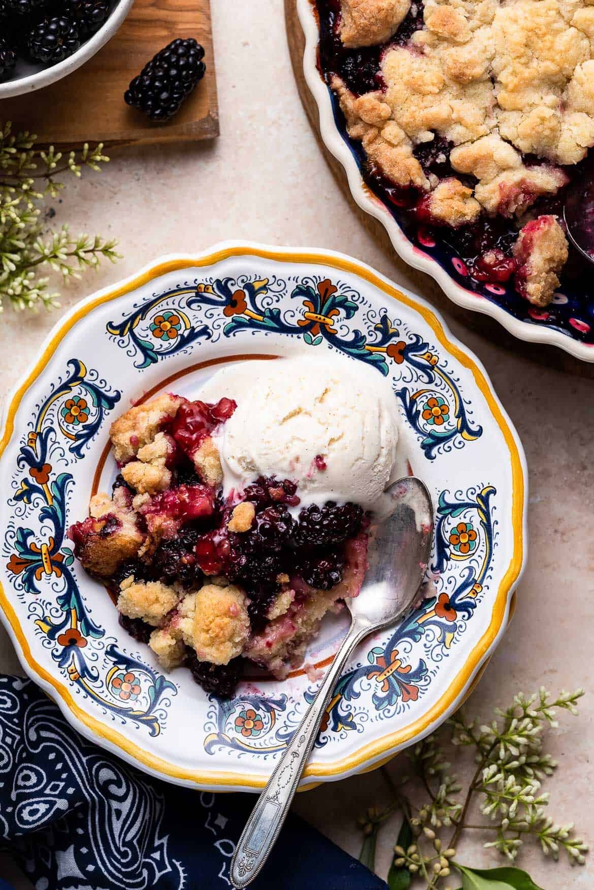 Blackberry Crumble