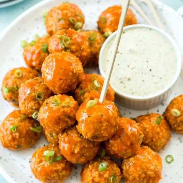 Buffalo Chicken Meatballs