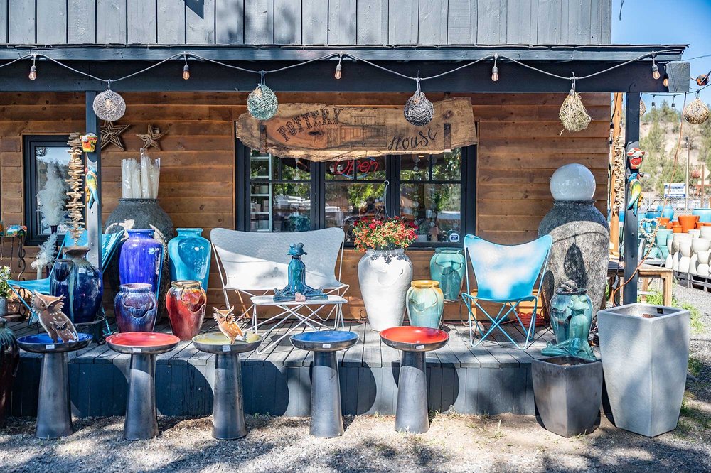 Bend Oregon Pottery Store Garden, Home & Yard Decor