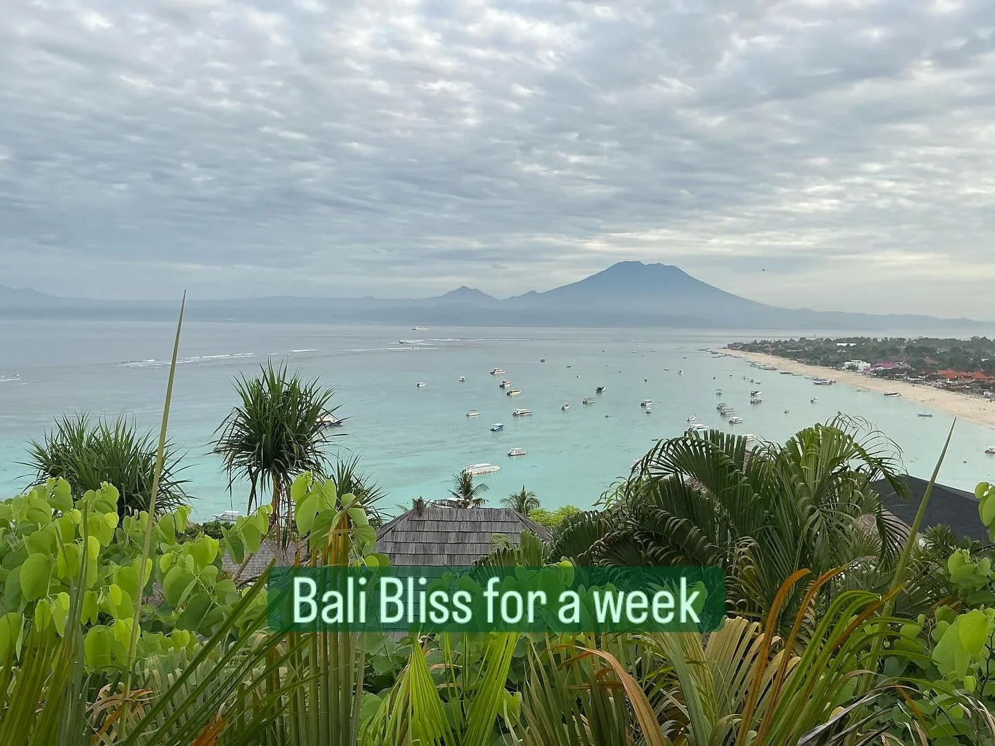 1 week at Beautiful Nusa Lembongan for some R&amp;R. @nourish_through_menopause